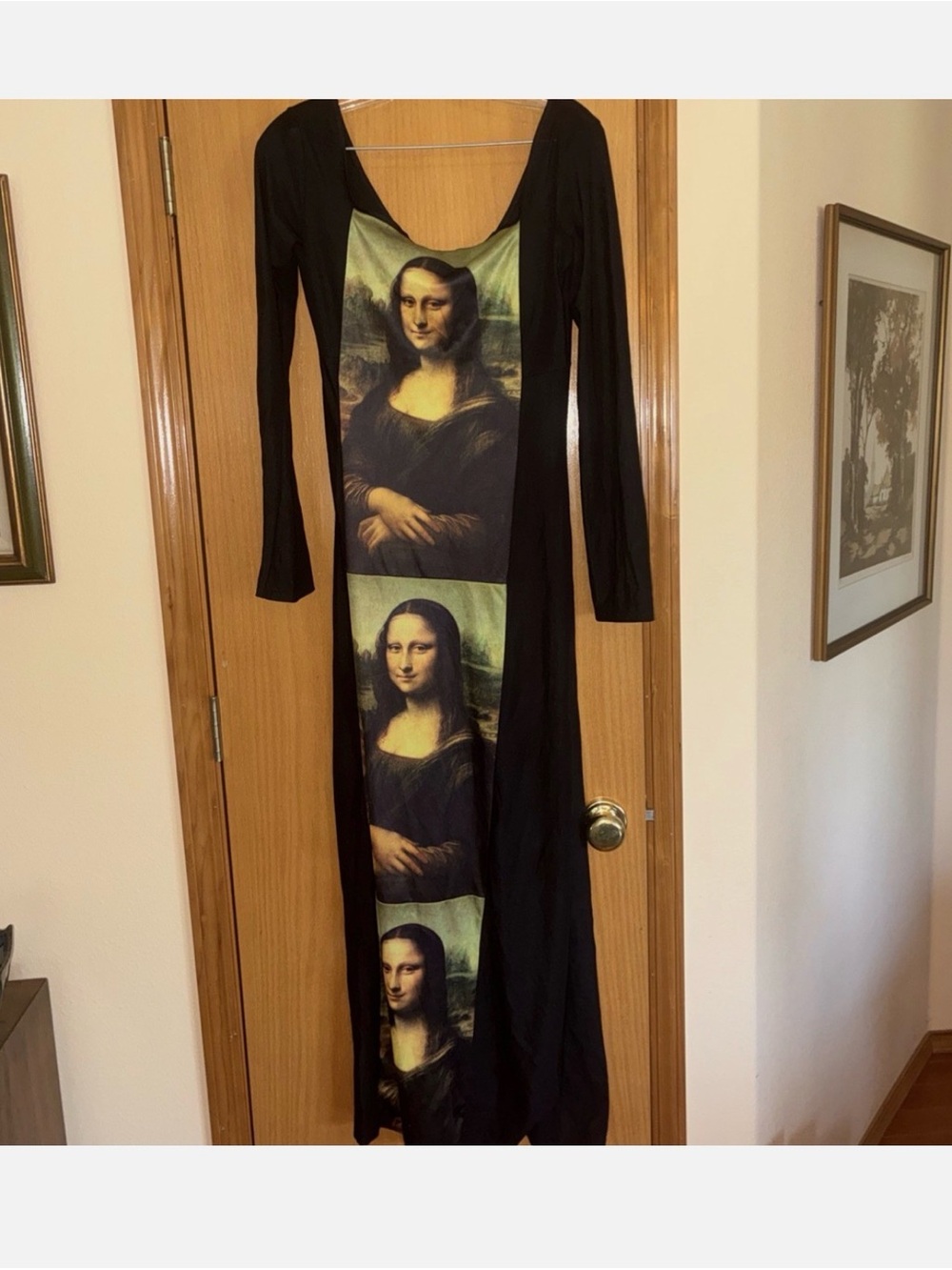 Vintage Collector Tripp NYC Y2K Mona Lisa dress. Size m